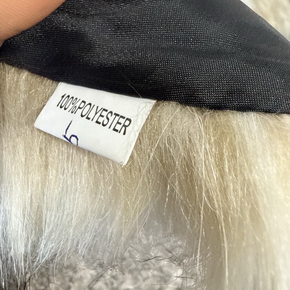 Caracilia Luxury Faux Fur Wrap Shawl Stole Size Large NEW - Picture 4 of 4